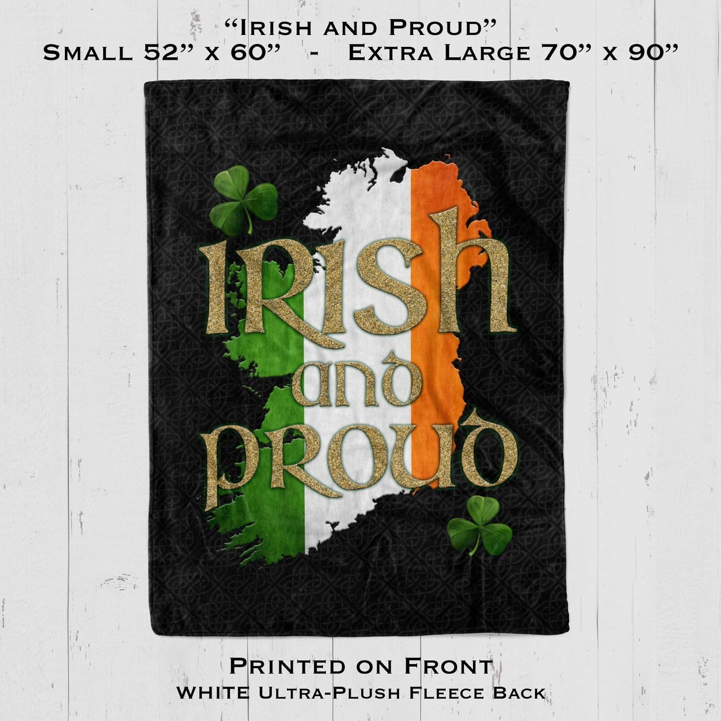 Irish & Proud - Blanket