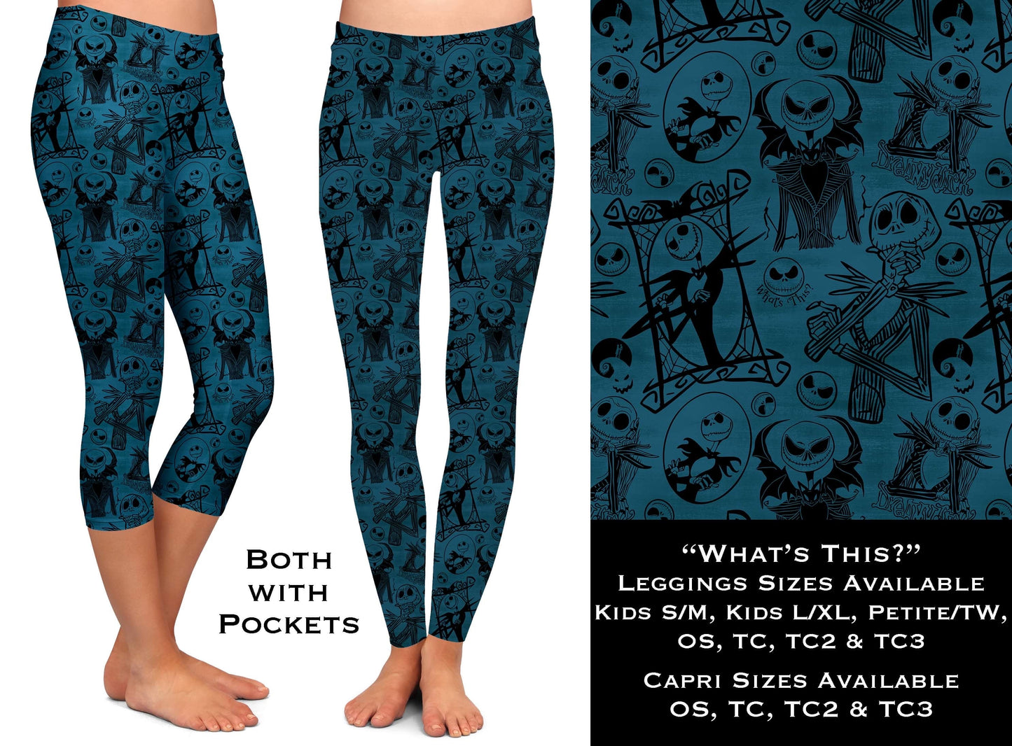 What's This? - Leggings & Capri with Pockets