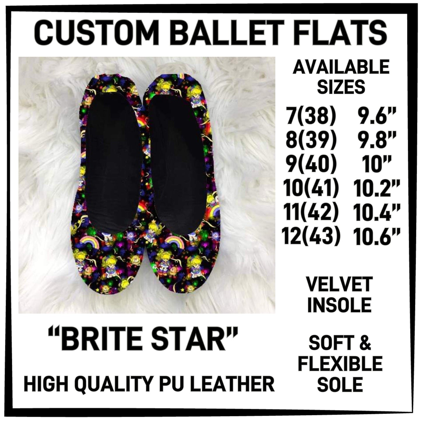 RTS - Brite Star Ballet Flats