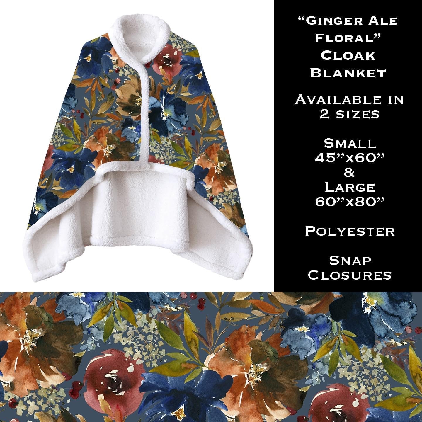 Ginger Ale - Cloak Blanket