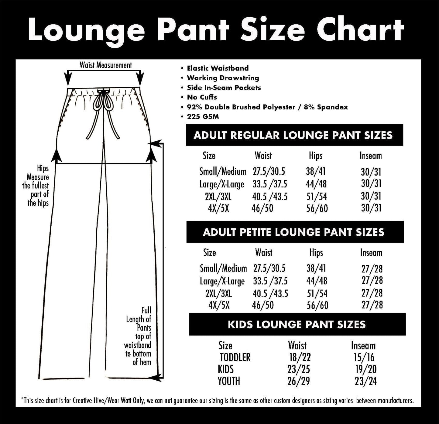 Black & Gray Camo - Lounge Pants