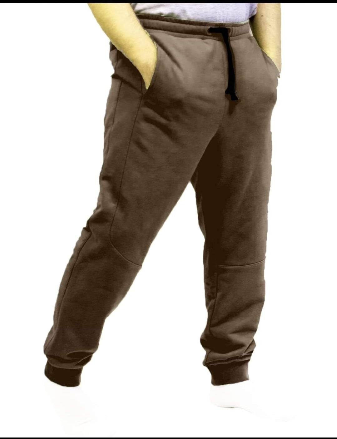 Solid Brown Joggers and Lounge Pants