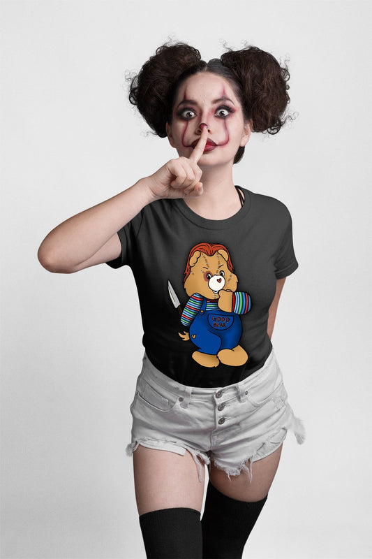 BEARY SCARY RUN-GB BEAR UNISEX TEE ADULTS/KIDS