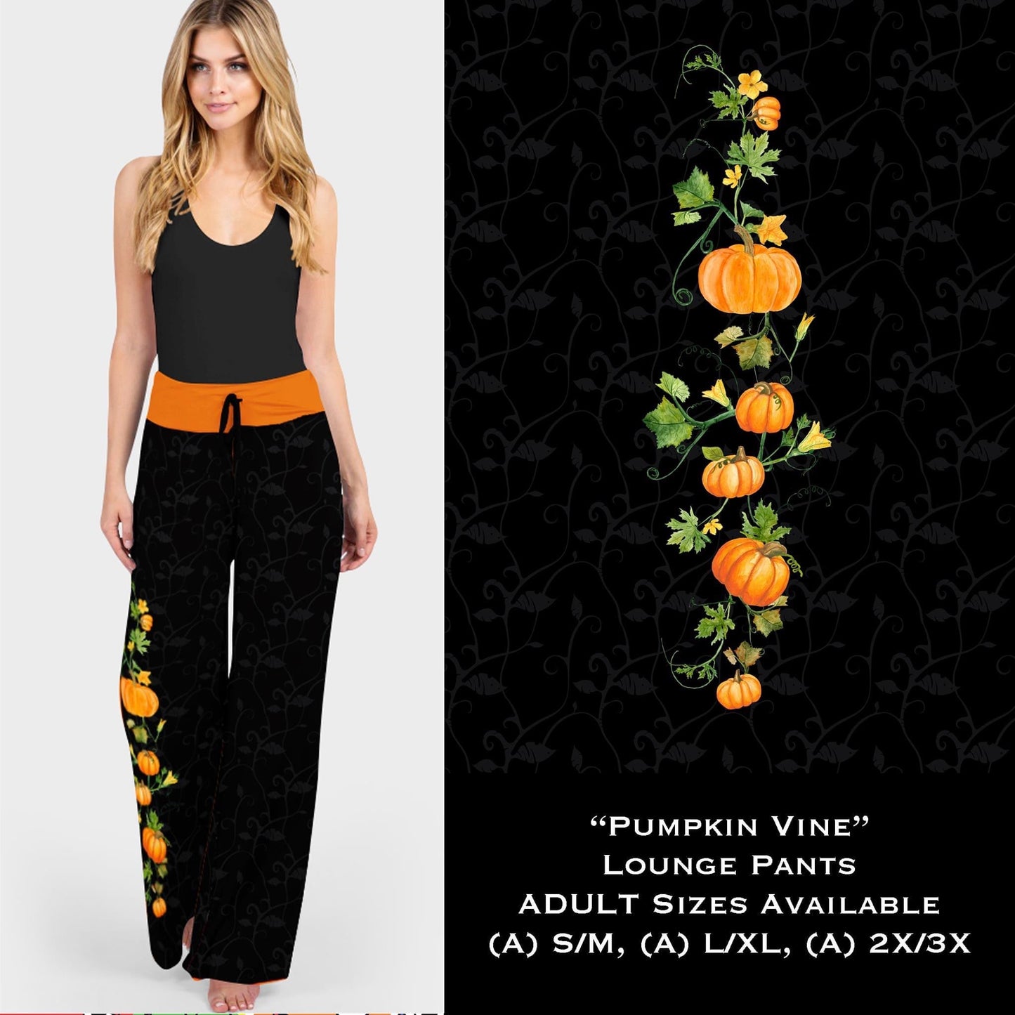 Pumpkin Vine Lounge Pants