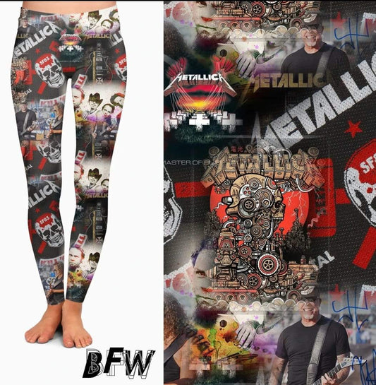 Metallica leggings, lounge pants and joggers with pockets