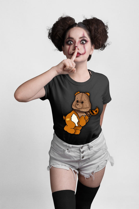 BEARY SCARY RUN-S BEAR UNISEX TEE ADULTS/KIDS