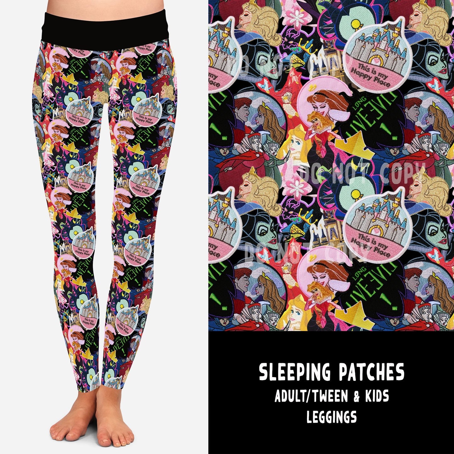 PATCH RUN-SLEEPING PATCHES LEGGINGS/JOGGERS